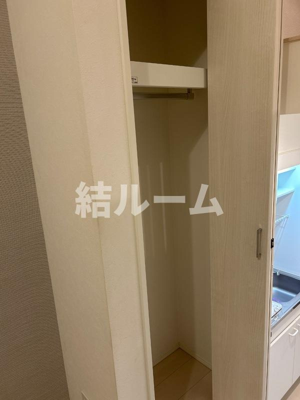 北区栄町のアパートの収納