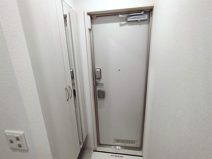 エクセリア南馬込の玄関