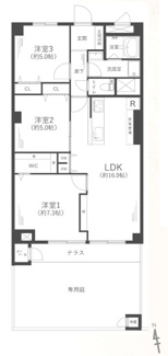 【間取り】 | ダイヤシャトー千里