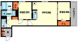 【間取り】 | サンジェルマン市岡　南市岡小学校区 | サンジェルマン市岡　間取り