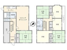 【間取り】 | 鈴蘭台北町４丁目　中古戸建 | 図面と現況が異なる場合は現況を優先します