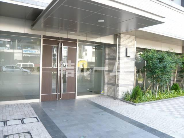 練馬区北町５丁目の賃貸マンションのエントランス