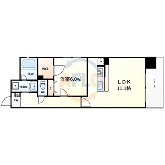 【間取り】 | オーシャン松屋町 | オーシャン松屋町　間取り