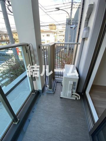 練馬区旭町３丁目の賃貸マンションのバルコニー