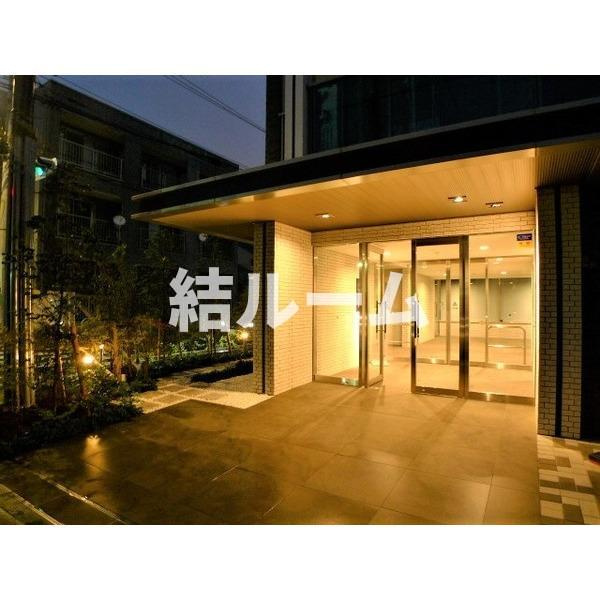 練馬区旭町３丁目の賃貸マンションのエントランス