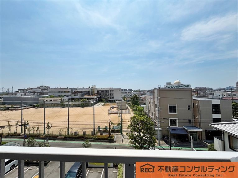 西宮東パークマンションの展望|南向きで陽当たり良好
