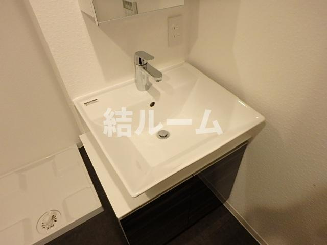 川口市並木３丁目の賃貸マンションの洗面所