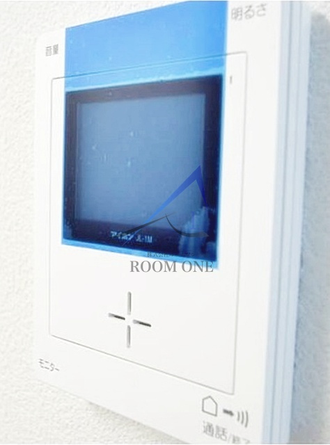 ハイム　コルヌイエ　Ａ棟のセキュリティ|モニター付インターホンです。