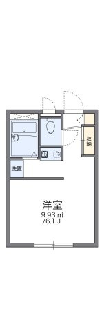 レオパレスエスペランサの間取り|代表的な間取のため実際の間取とは異なる場合があります