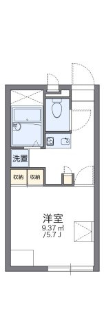 レオパレスＥｃｒｅの間取り