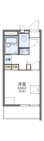 レオパレスＦＩＯＲＥの間取り