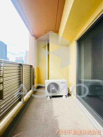 【バルコニー】 | レインボーコート谷町五 | 同マンション別部屋参考写真