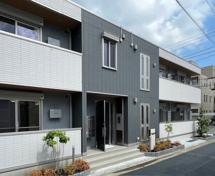 プルミエール新田の外観