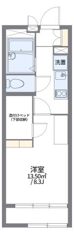 【間取り】 | レオパレスフォーブル２１Ａ