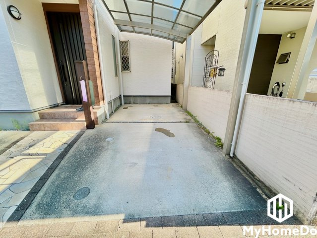 北区六が池町の駐車場