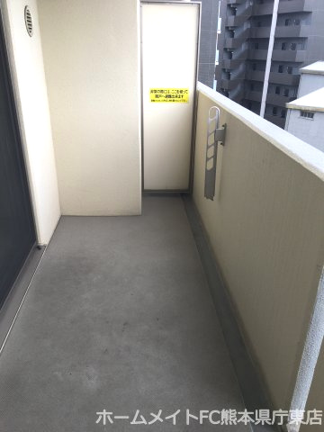 マーベラス南熊本のバルコニー