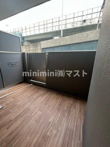 リヴェント難波サウスのバルコニー