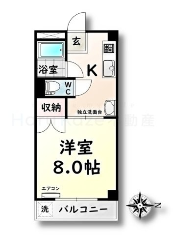 【間取り】 | F-16マンション【名古屋市賃貸・RC造】