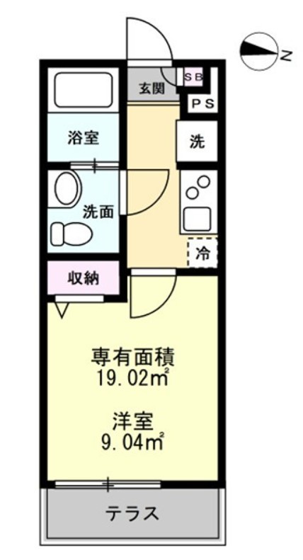 SAIL五香南の間取り
