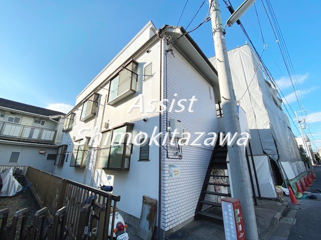 世田谷区赤堤４丁目のアパートの外観