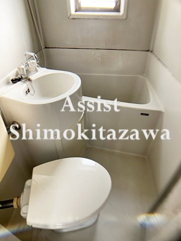 世田谷区赤堤４丁目のアパートの浴室