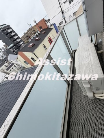 クレール世田谷のバルコニー