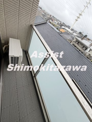 クレール世田谷のバルコニー