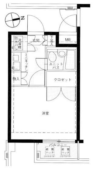 【間取り】 | メインステージ大森海岸