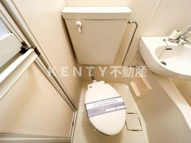 【トイレ】 | メインステージ大森海岸 | シンプルで使いやすいトイレです