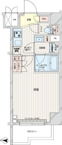 【間取り】 | ルーブル本羽田