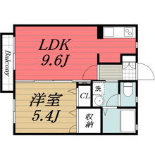 【間取り】 | フルール　Ⅰ番館