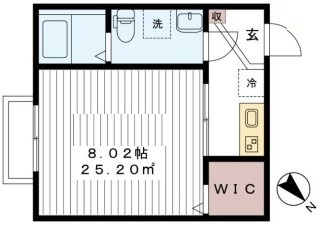 CAREL新鎌ヶ谷の間取り