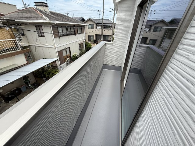 堺市東区北野田　第2期　新築一戸建てのバルコニー