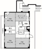 ビレッジハウス亀井野１号棟の画像