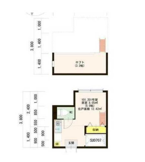 【間取り】 | トップワイ板橋