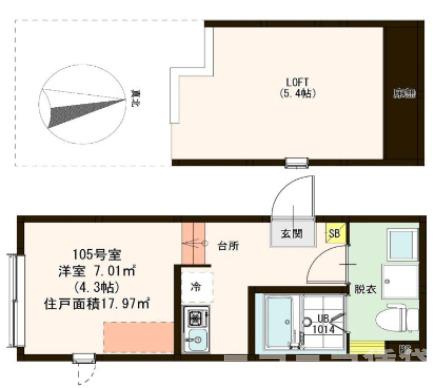 【間取り】 | ハーモニーテラス東小岩Ⅲ