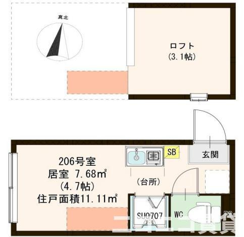 【間取り】 | マグノリアテラス東小岩