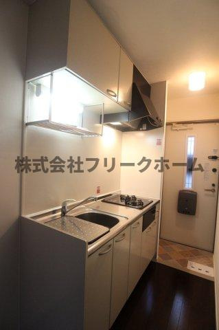小金井市東町２丁目のアパートのキッチン