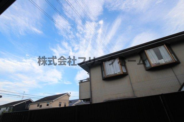 小金井市東町２丁目のアパートの展望