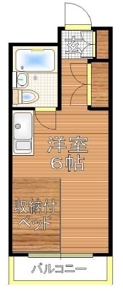 ドミ池田の間取り|間取りです。