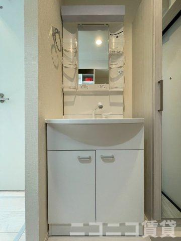 【独立洗面台】 | ハーモニーテラス新小岩Ⅳ | 別号室イメージの為、現状を優先致します。