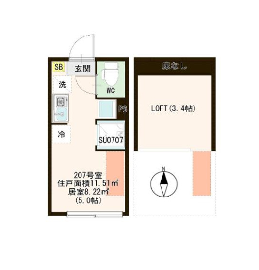 【間取り】 | ハーモニーテラス新小岩Ⅳ