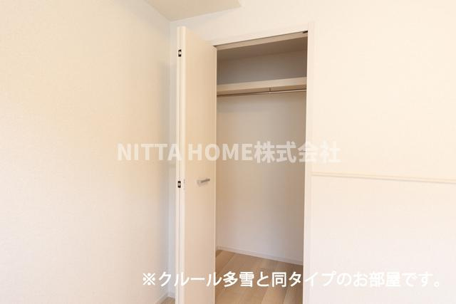 ボン・クールⅣの収納|【イメージ写真】全居室に収納が付いています！