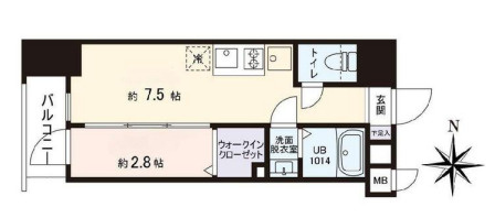 ＶＩＳＴＡ豊島の間取り