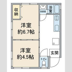 小日向テラスの間取り