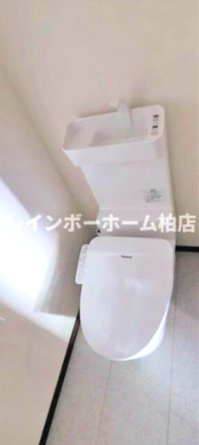 【仲介手数料：50％OFF】対象物件！のトイレ|コンパクトで使いやすいトイレです