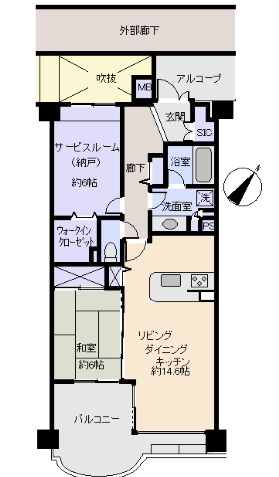 ゼファー熱海ビューステージの間取り