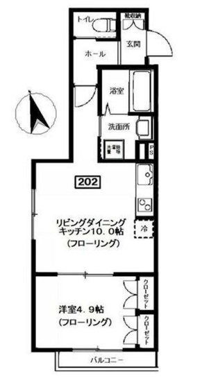 【間取り】 | メゾン桜新町  