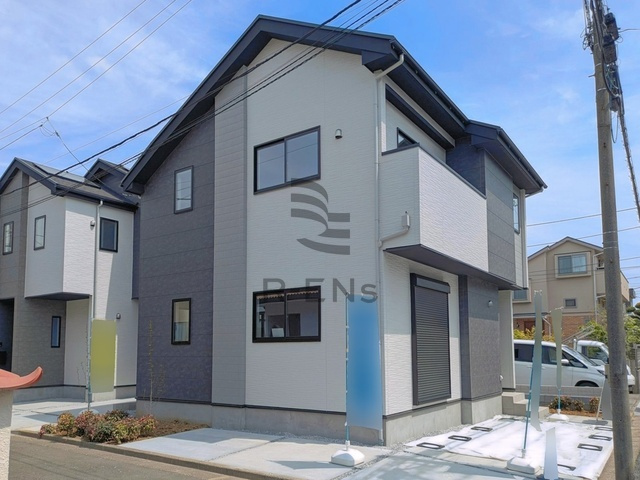 【外観】 | 練馬区大泉学園町８丁目　新築戸建て | スタイリッシュなデザインが目を引く、魅力あふれる外観