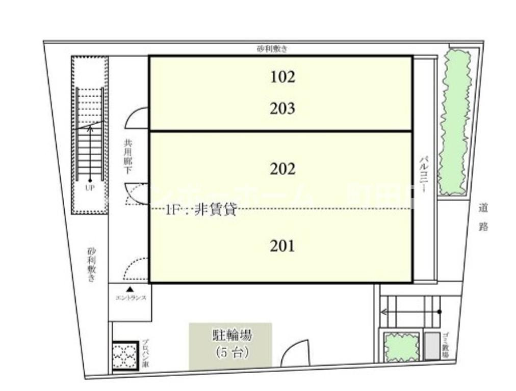 リブリ・いくた※初期費用分割あと払いサービス利用可能の区画図